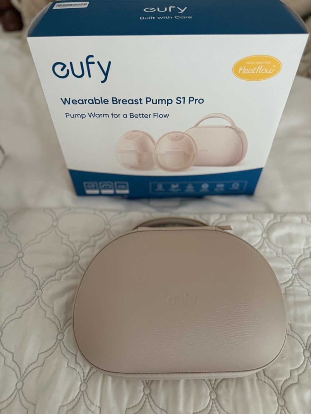 eufy Wearable Breast Pump S1 Pro - Pink
